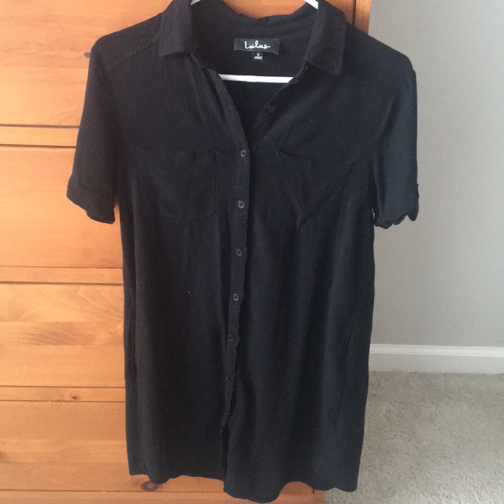Lulu's Oxford Tee Dress